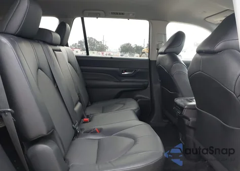 2024 Toyota Grand Highlander Hybrid Xle from USA, damaged, VIN 5TDACAB51RS028426